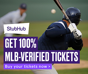 Stub Hub MLB Verified Tickets 