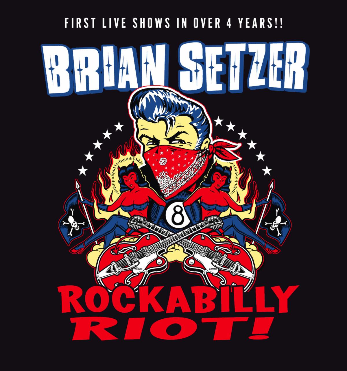 brian setzer band tour