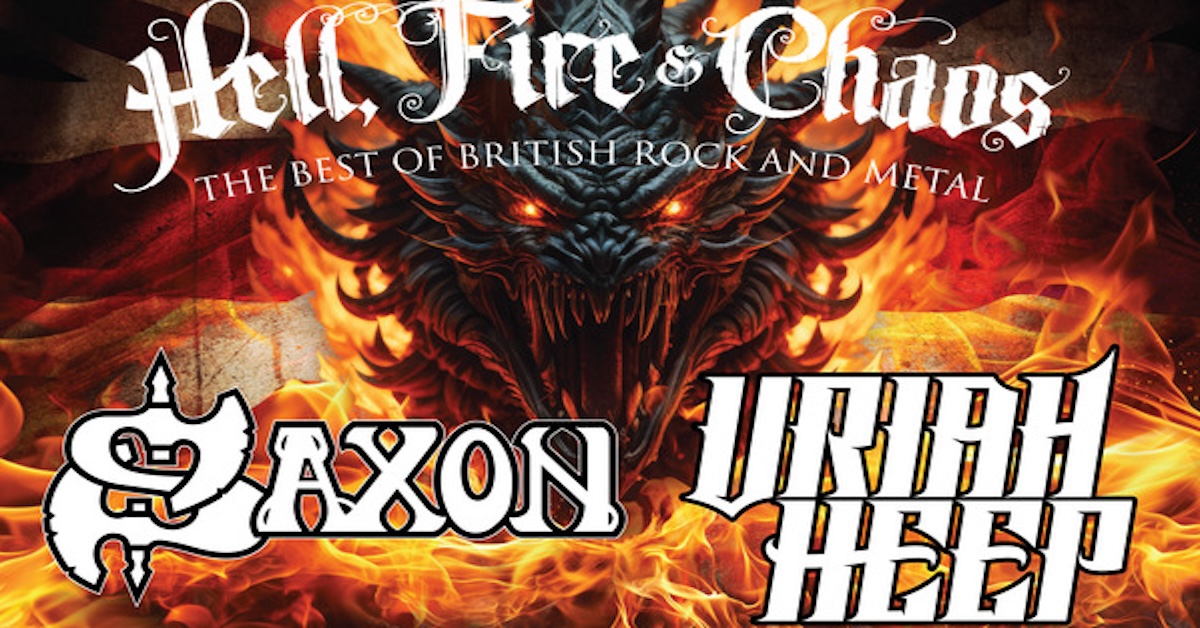 Saxon and Uriah Heep Set 2024 U.S. Tour