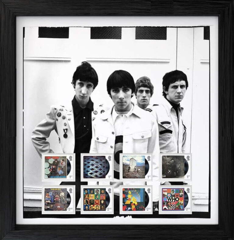 The Who are Honored With Royal Mail Stamps Best Classic Bands