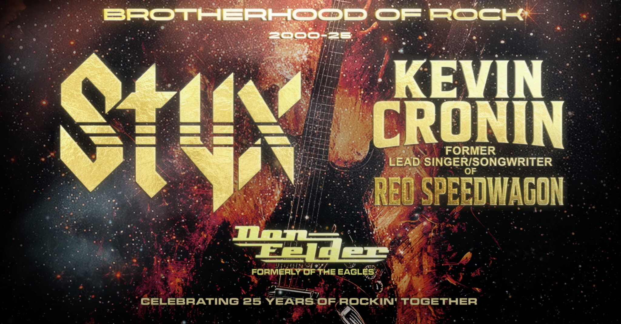 Styx and REO’s Kevin Cronin Set Tour With Special Guest Don Felder