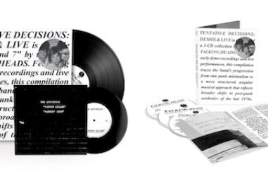 Talking Heads’ Demos & Live Collection, ‘Tentative Decisions,’ Due