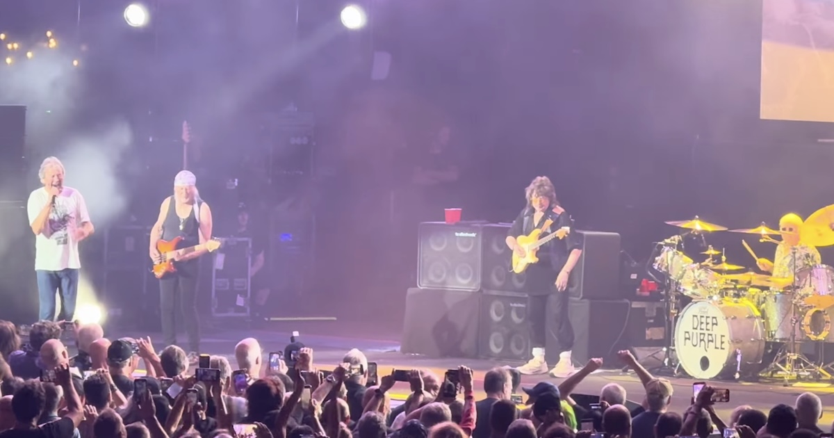 Ritchie Blackmore performing with Deep Purple at Jones Beach Theater, August 12, 2026