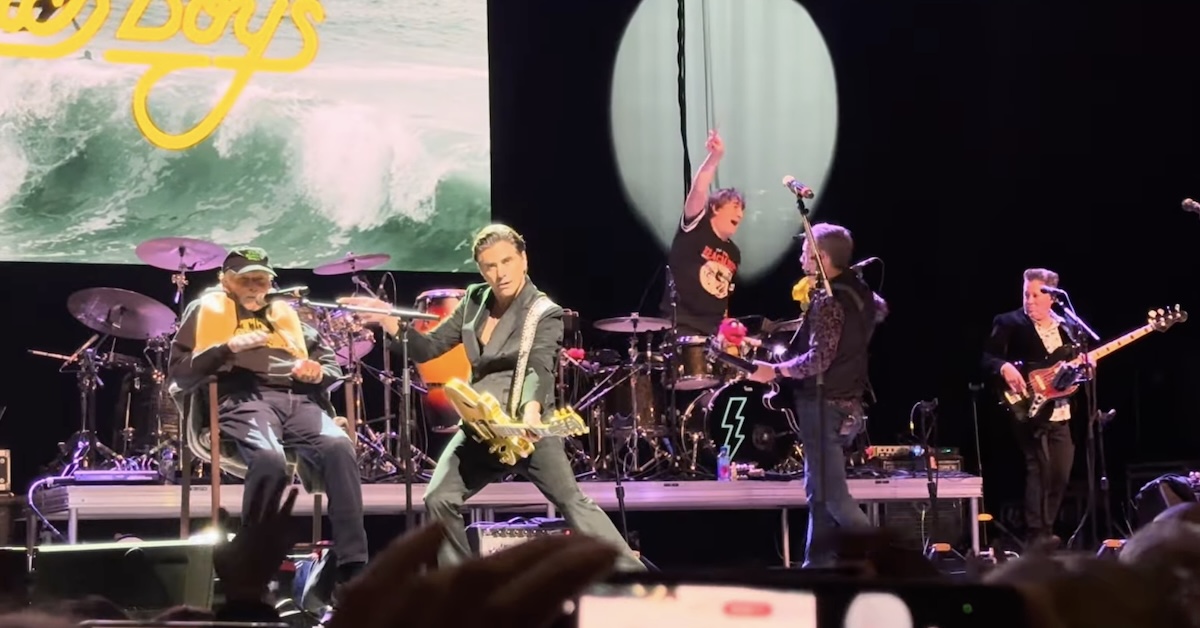 John Stamos and Mike Love Address Health Issues at Beach Boys Show